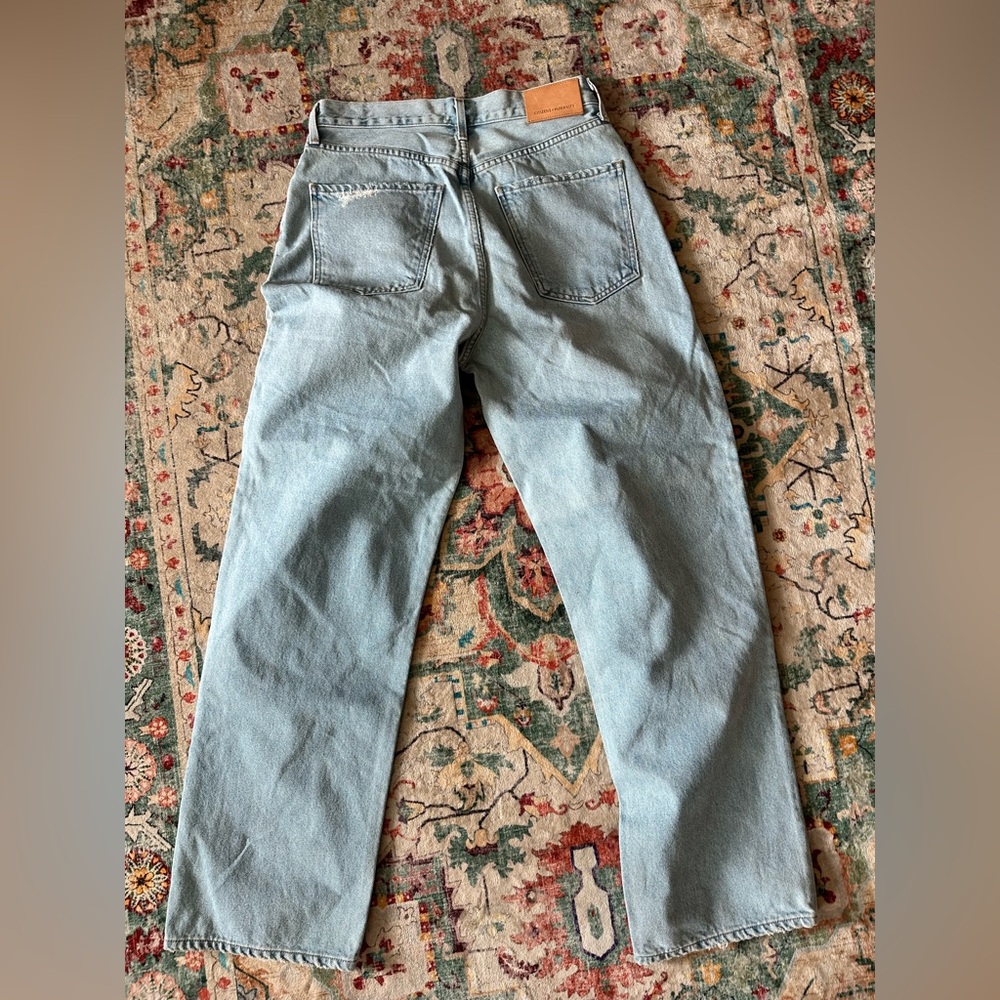 Citizens Of Humanity Light Blue Pleated front Jeans - Picture 5 of 5